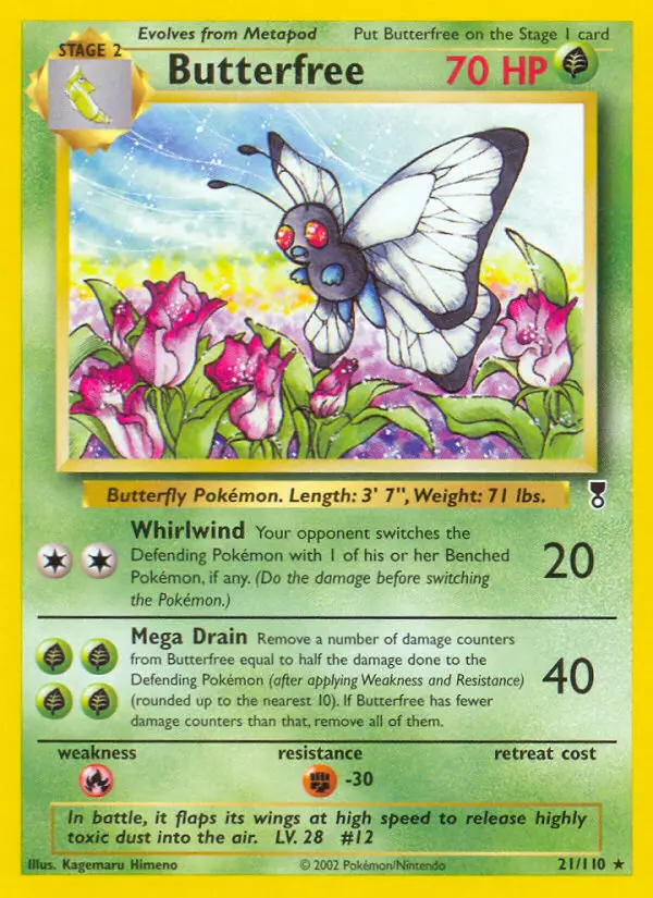 Butterfree (#21) — LC 021