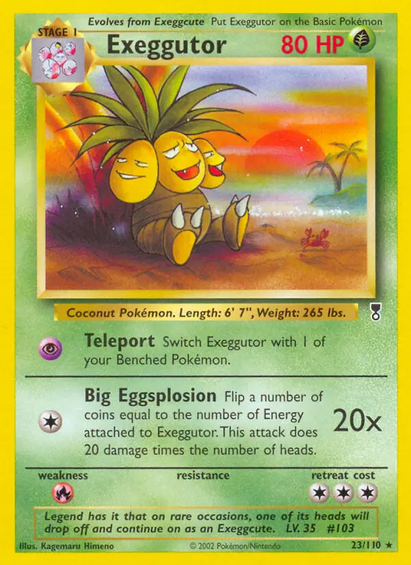 Exeggutor (#23) — LC 023