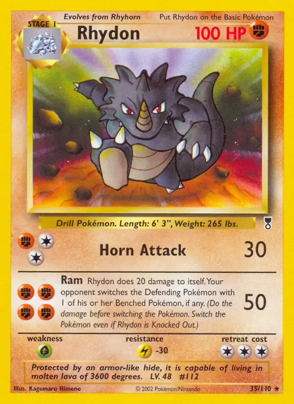 Rhydon (#35) — LC 035