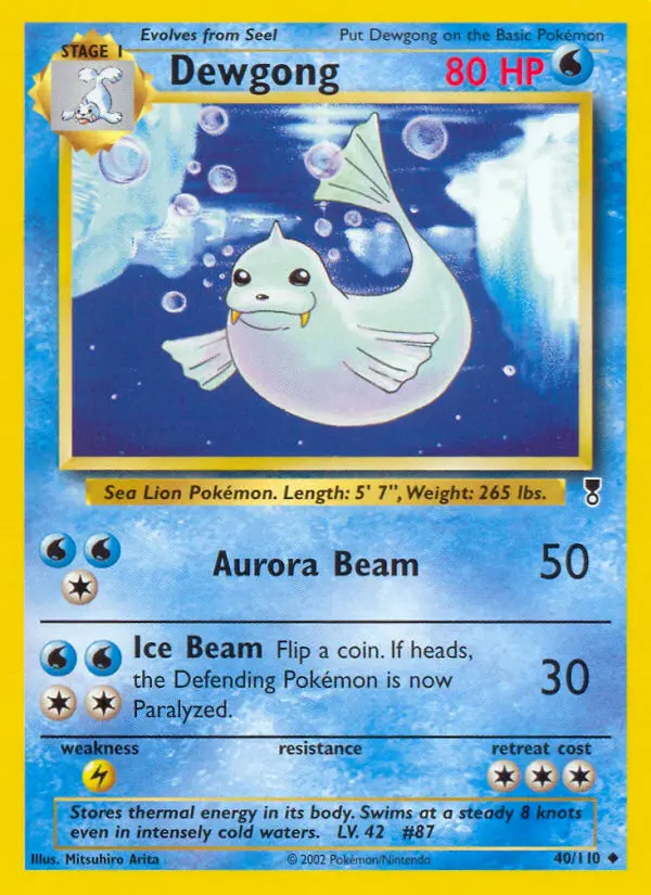 Dewgong (#40) — LC 040