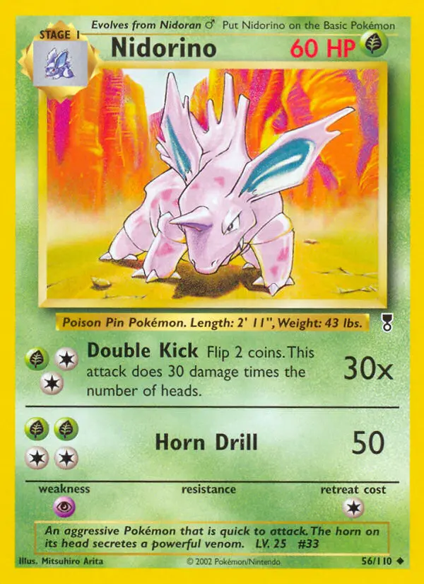 Nidorino (#56) — LC 056