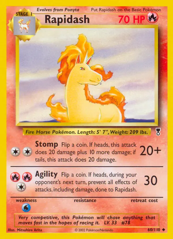Rapidash (#60) — LC 060
