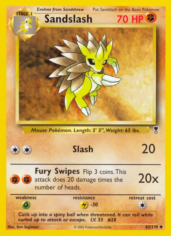 Sandslash (#62) — LC 062