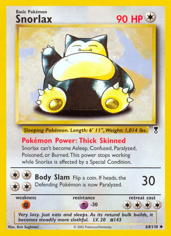 Snorlax (#64) — LC 064