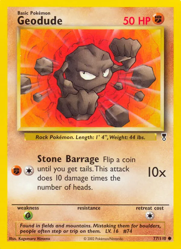 Geodude (#77) — LC 077