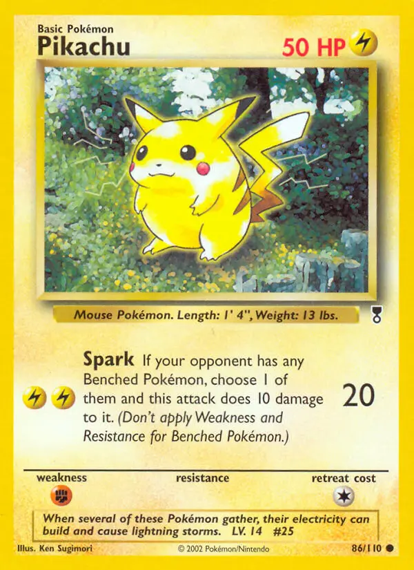 Pikachu (#86) — LC 086