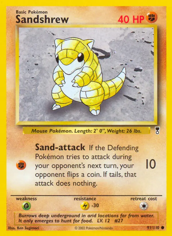 Sandshrew (#91) — LC 091