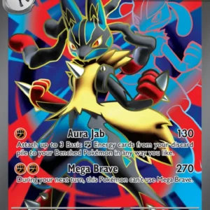 Mega Lucario ex (#160) — MEG 160