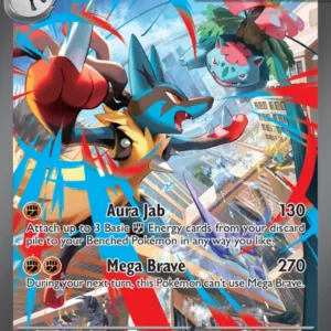Mega Lucario ex (#179) — MEG 179