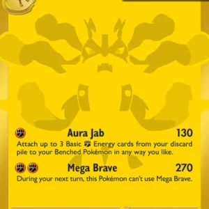 Mega Lucario ex (#188) — MEG 188