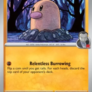 Team Rocket's Diglett (#100) — ASC 100