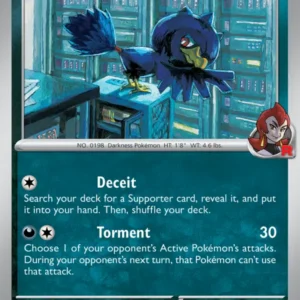 Team Rocket's Murkrow (#126) — ASC 126