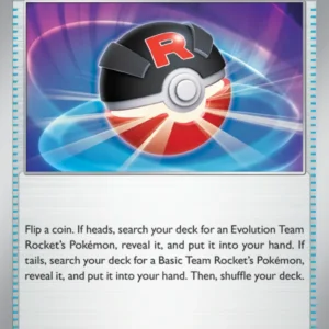 Team Rocket's Great Ball (#205) — ASC 205