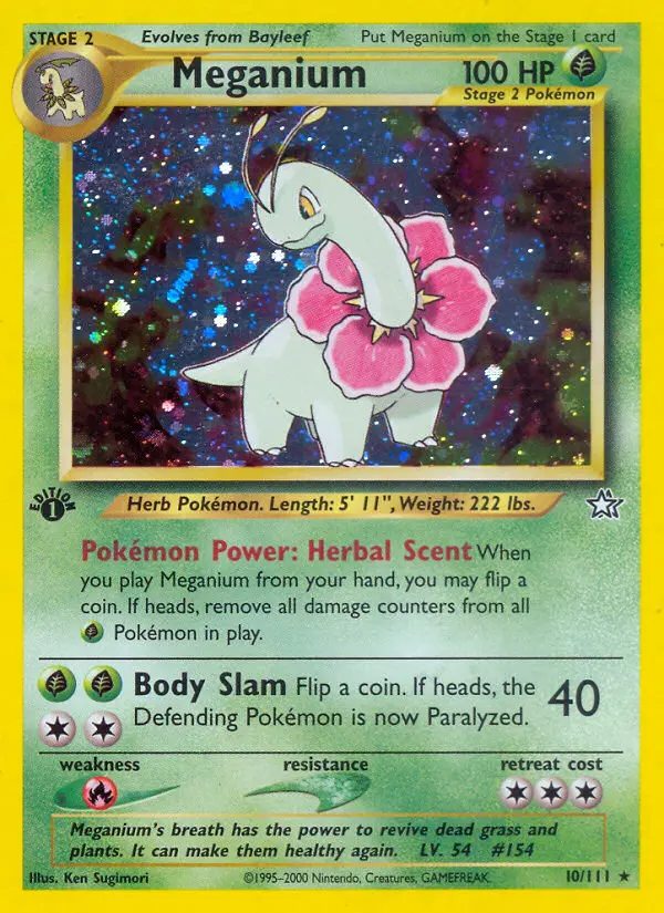 Meganium (#10) — NGE 010