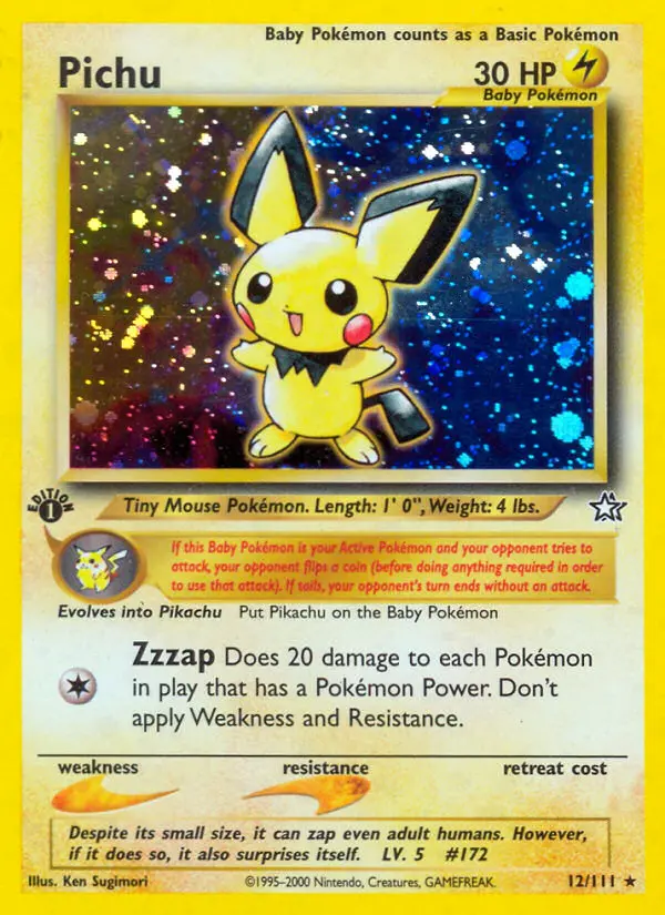 Pichu (#12) — NGE 012