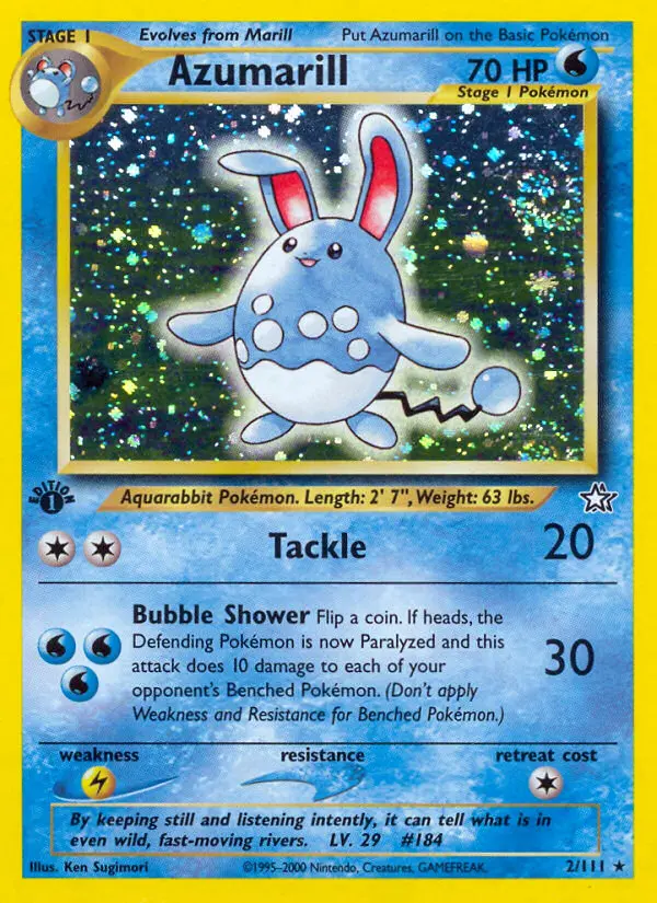 Azumarill (#2) — NGE 002