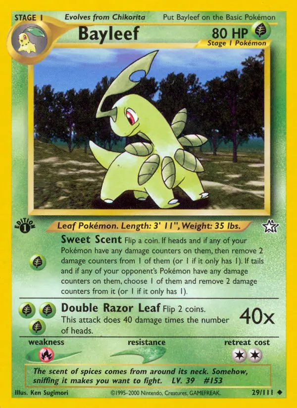 Bayleef (#29) — NGE 029
