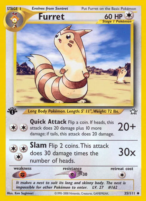 Furret (#35) — NGE 035