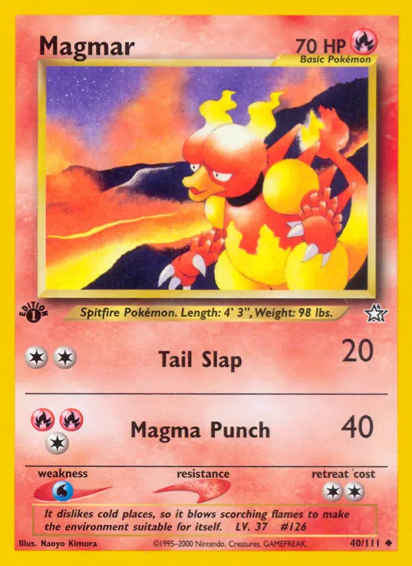 Magmar (#40) — NGE 040