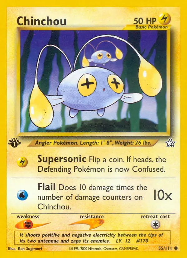 Chinchou (#55) — NGE 055