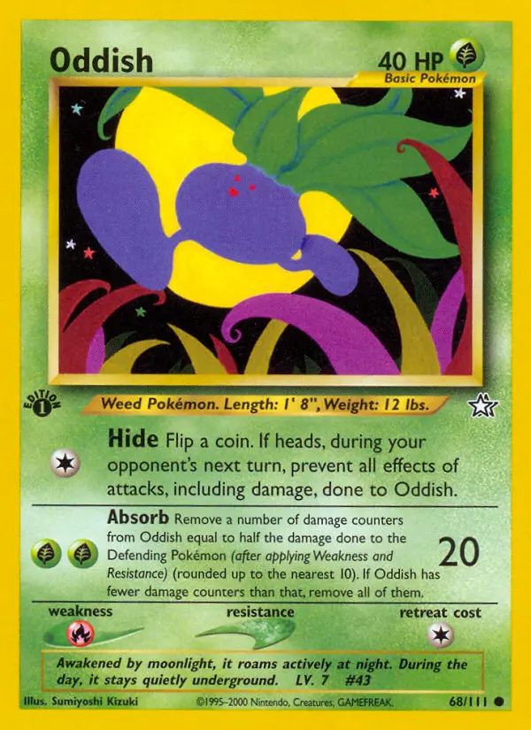 Oddish (#68) — NGE 068