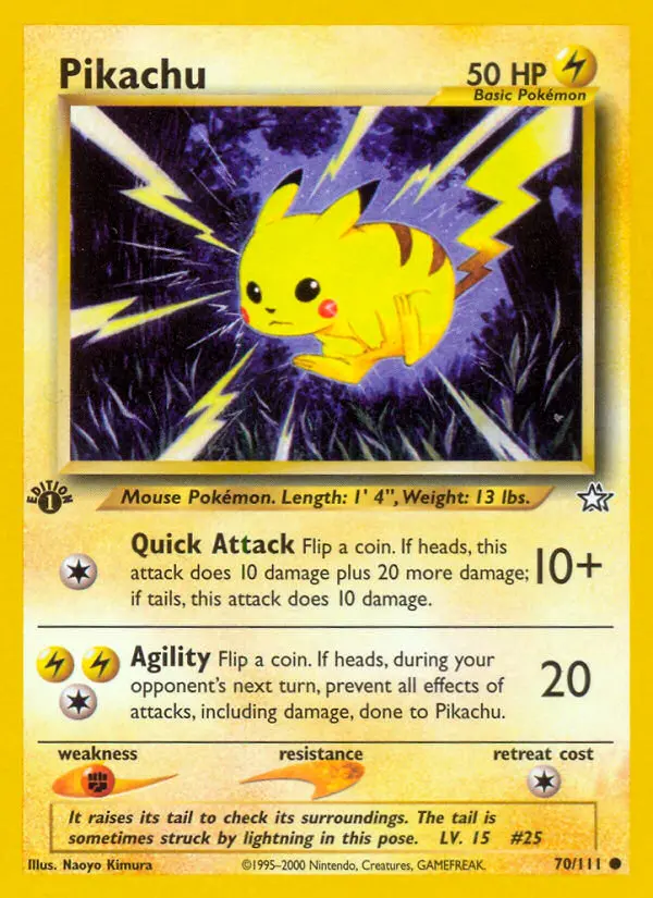 Pikachu (#70) — NGE 070