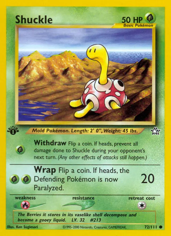 Shuckle (#72) — NGE 072