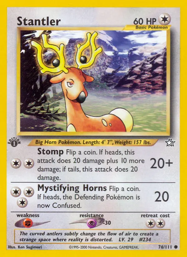 Stantler (#76) — NGE 076