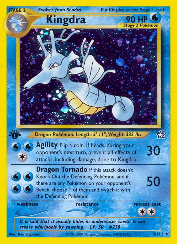 Kingdra (#8) — NGE 008