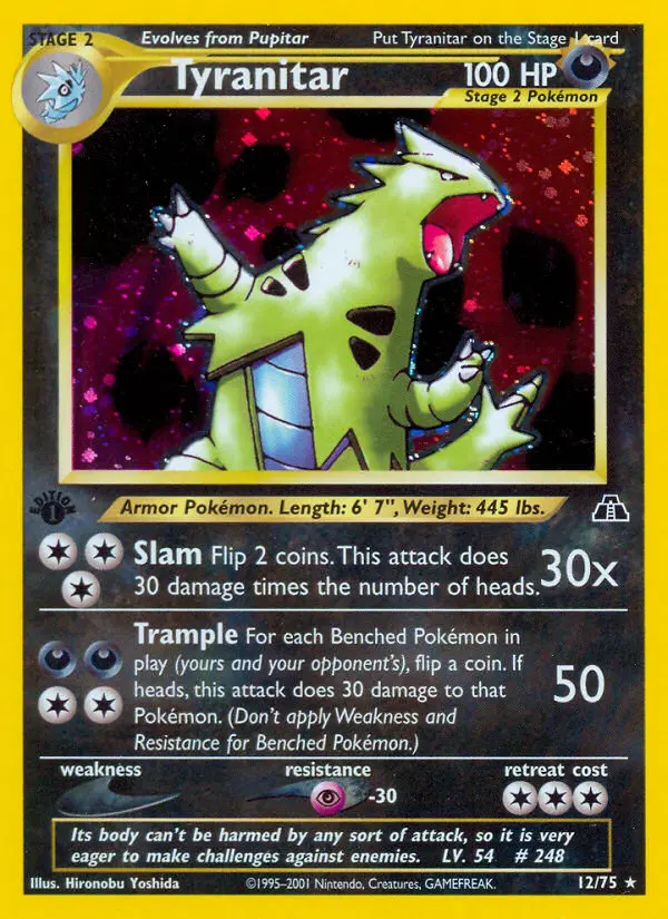 Tyranitar (#12) — NDI 012