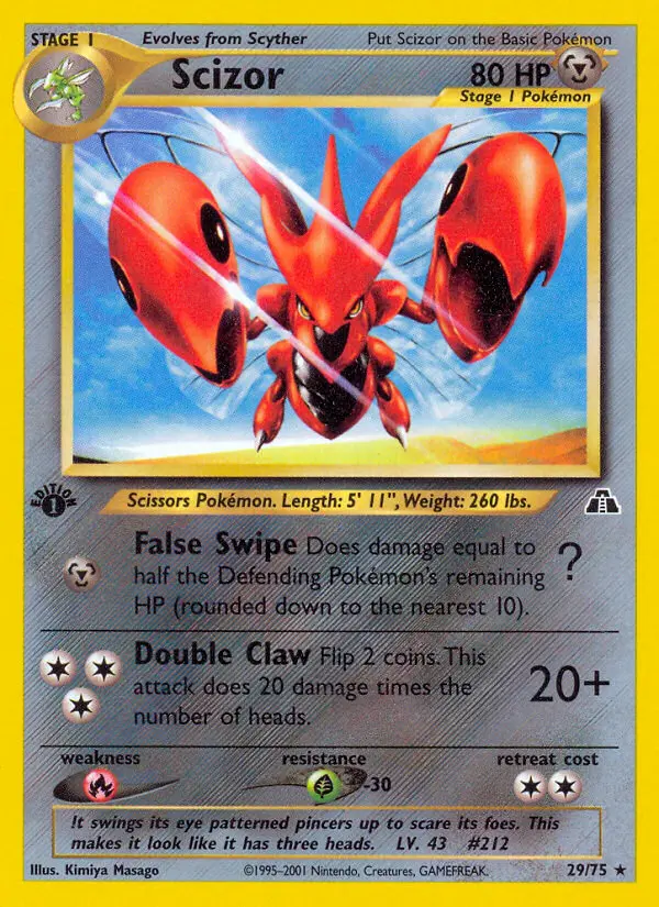 Scizor (#29) — NDI 029