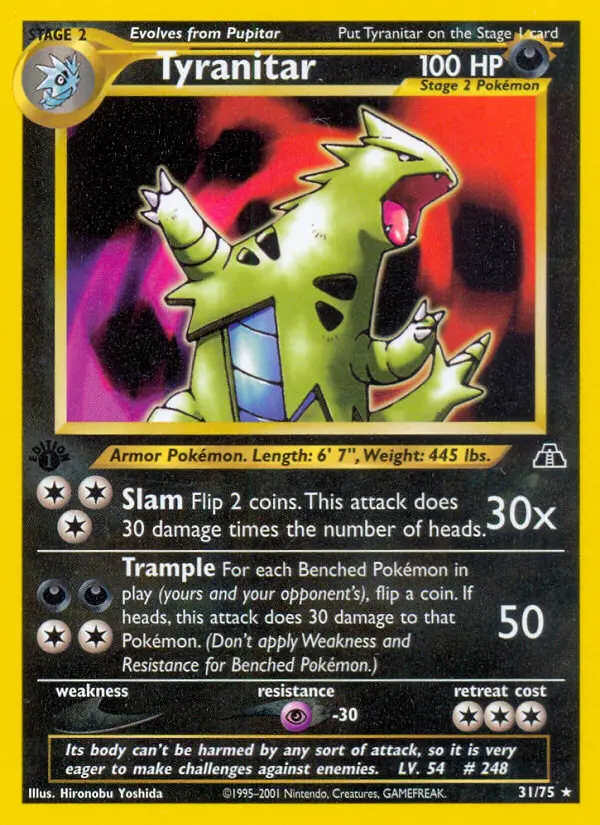 Tyranitar (#31) — NDI 031