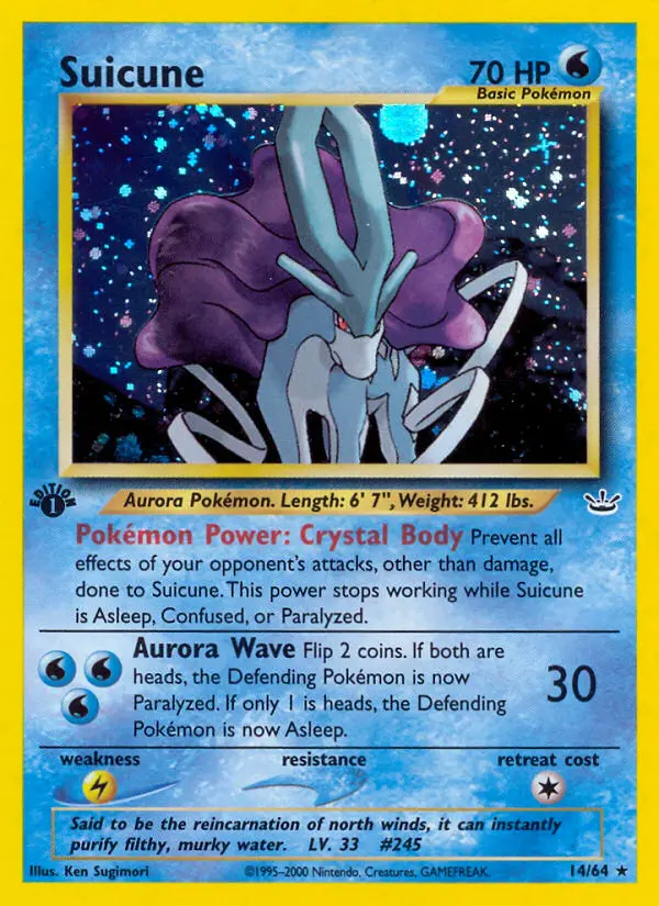 Suicune (#14) — NR 014