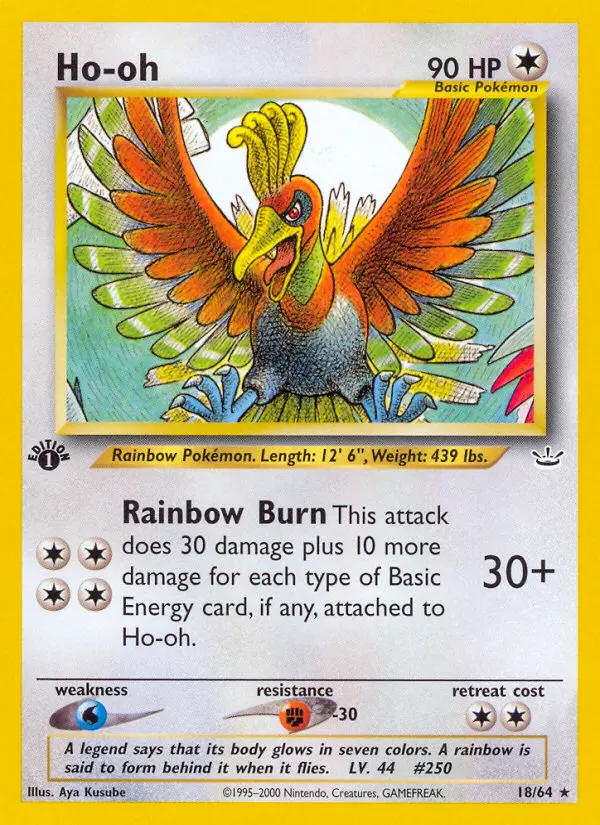 Ho-oh (#18) — NR 018