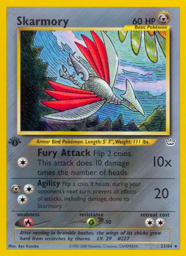 Skarmory (#23) — NR 023