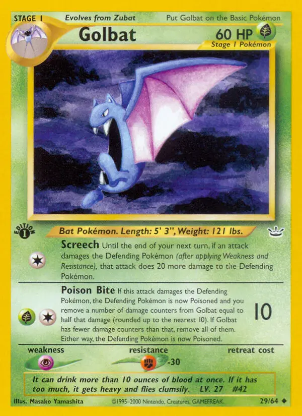 Golbat (#29) — NR 029