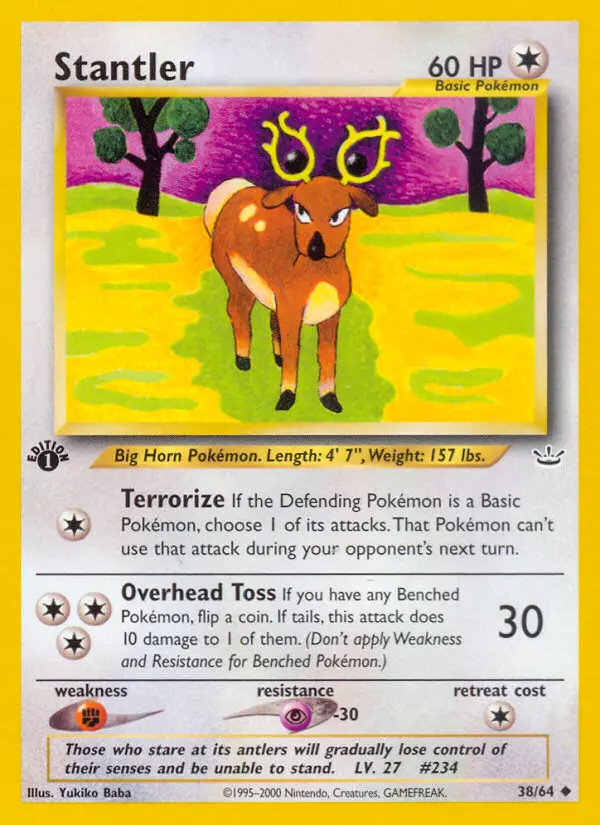 Stantler (#38) — NR 038