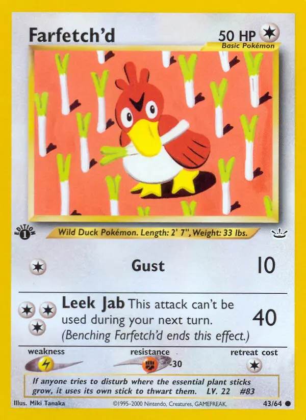 Farfetch'd (#43) — NR 043