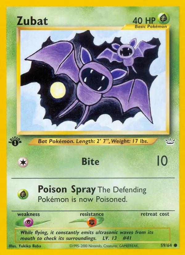 Zubat (#59) — NR 059