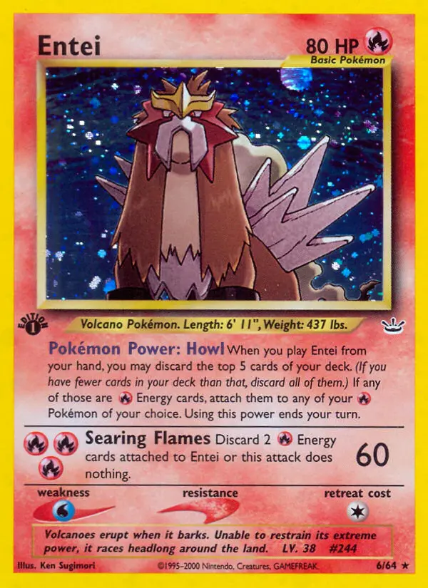 Entei (#6) — NR 006