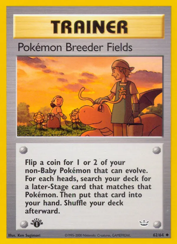 Pokémon Breeder Fields (#62) — NR 062