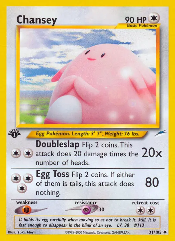 Chansey (#31) — NDE 031