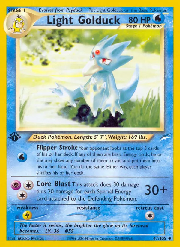 Light Golduck (#47) — NDE 047
