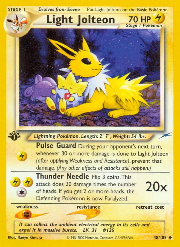 Light Jolteon (#48) — NDE 048