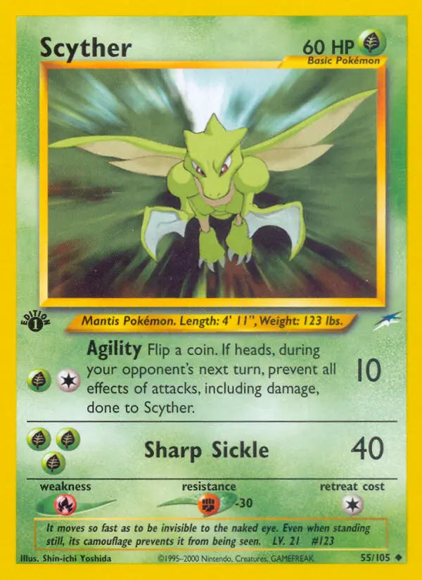 Scyther (#55) — NDE 055