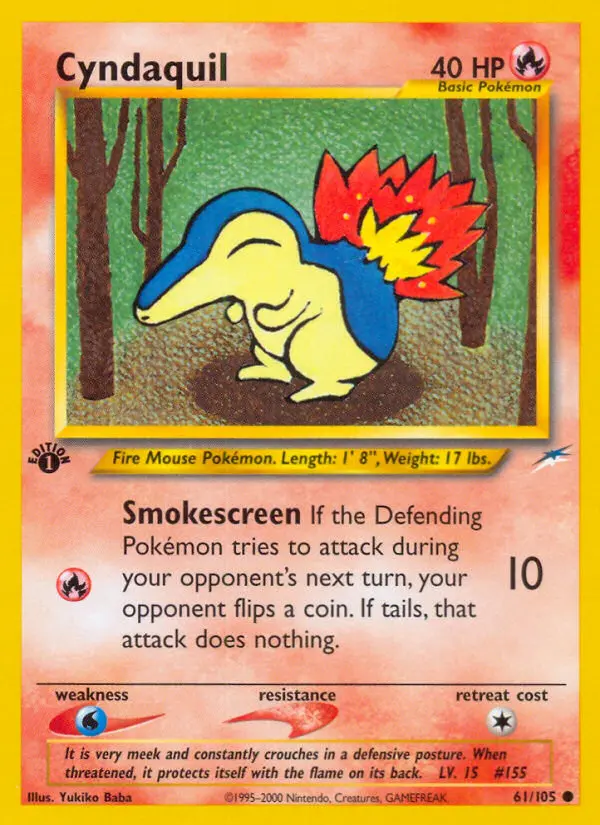 Cyndaquil (#61) — NDE 061
