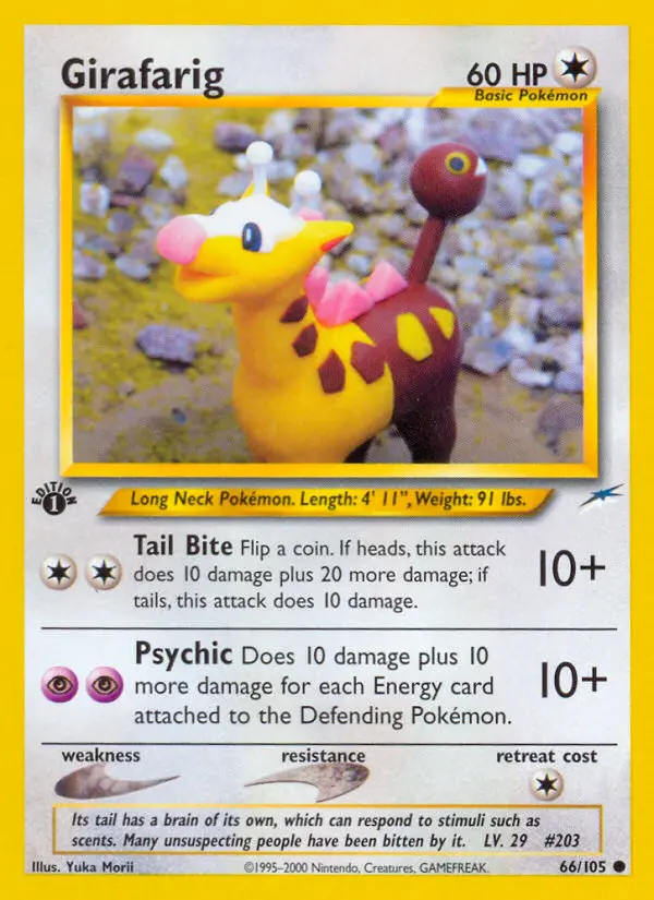 Girafarig (#66) — NDE 066