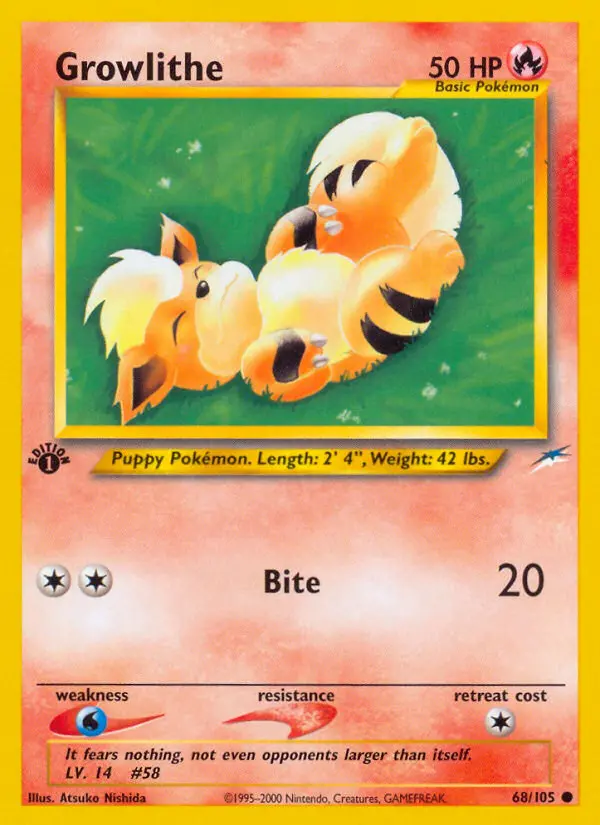 Growlithe (#68) — NDE 068