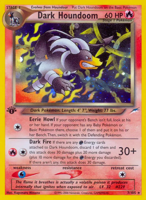 Dark Houndoom (#7) — NDE 007