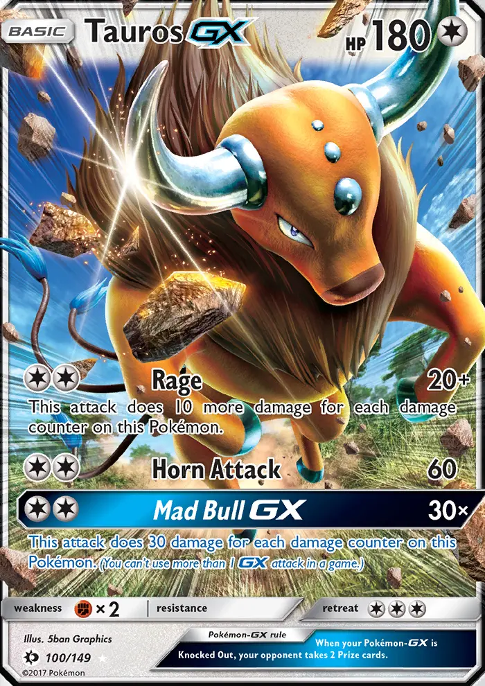 Tauros GX (#100) — SM 100